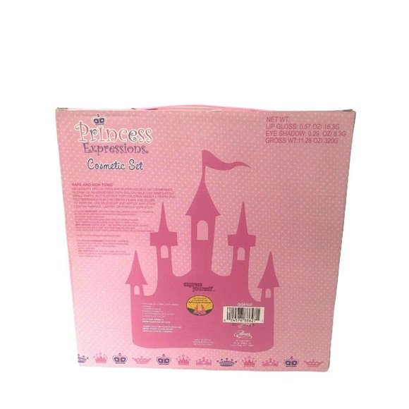 Best Little Girls Gift Makeup Set Princess Cosmetic Kit Lipgloss Eyshadow - Picture 2 of 3